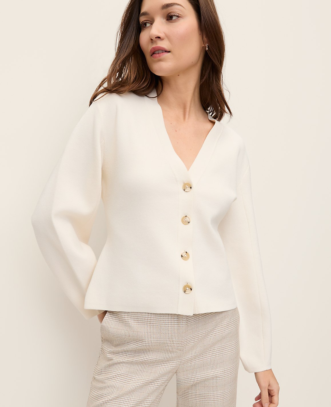 V-Neck Cardigan