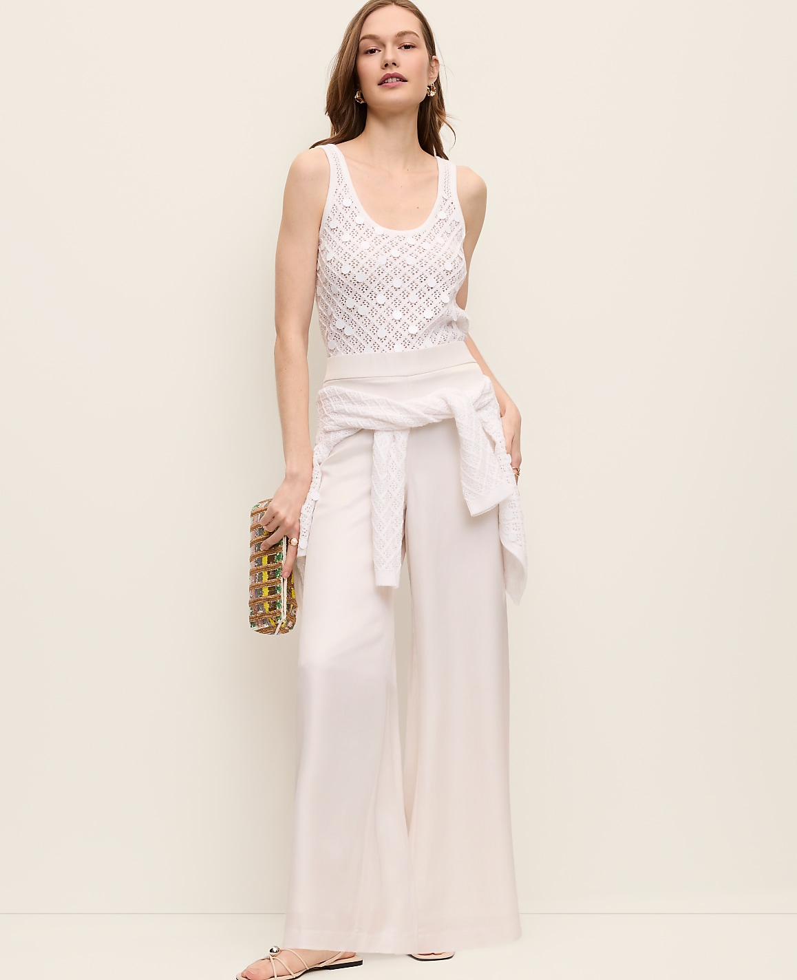 The Petite Easy Wide-Leg Pant
