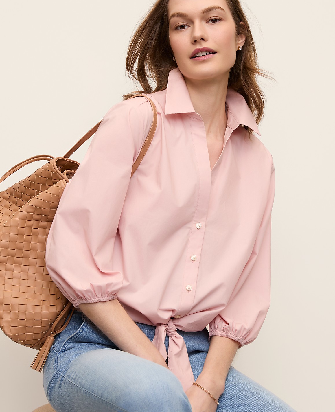 Tie Waist Blouse