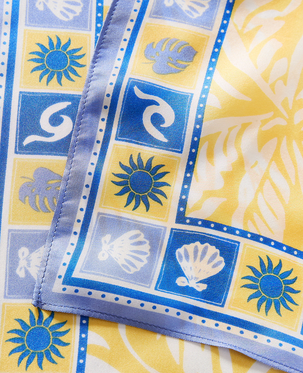 Weekend Floral Silk Scarf