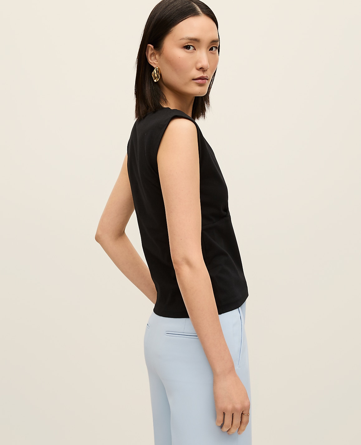 Crossover V-Neck Shell