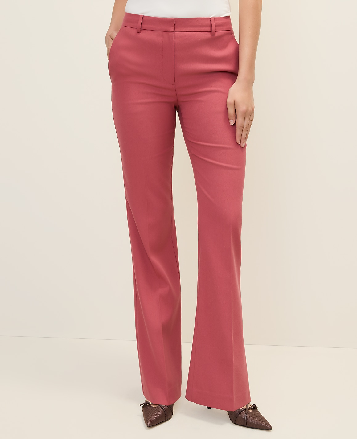 The Petite High Rise Trouser
