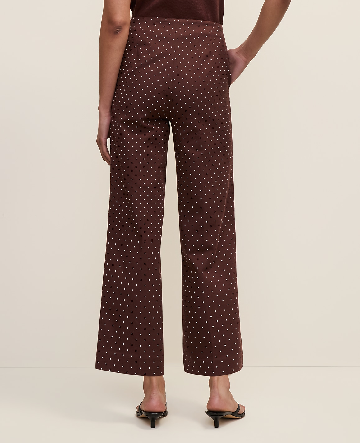The Grace Pant in Polka Dot