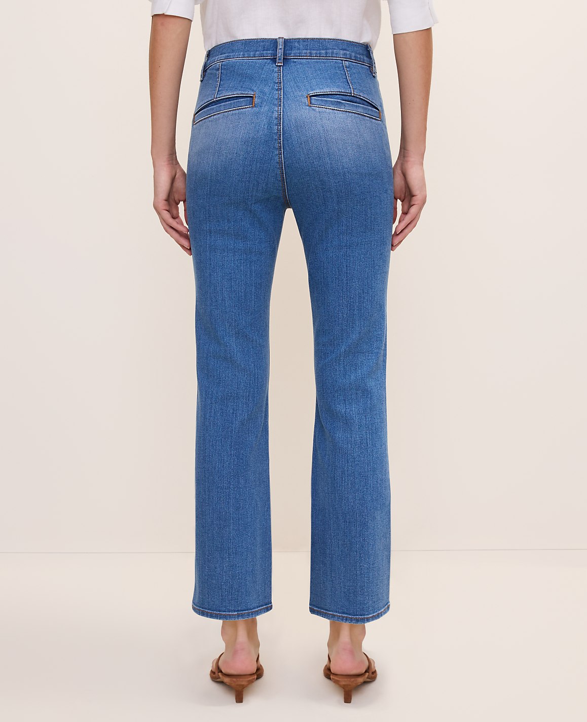 The Petite Cropped Boot Jean &mdash; Curvy Fit