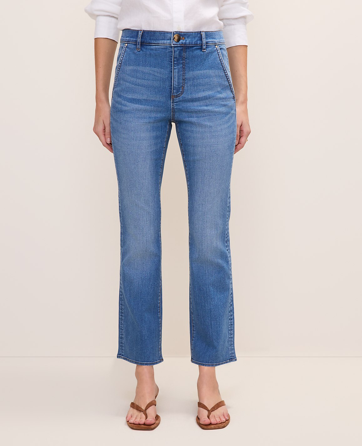 The Petite Cropped Boot Jean &mdash; Curvy Fit