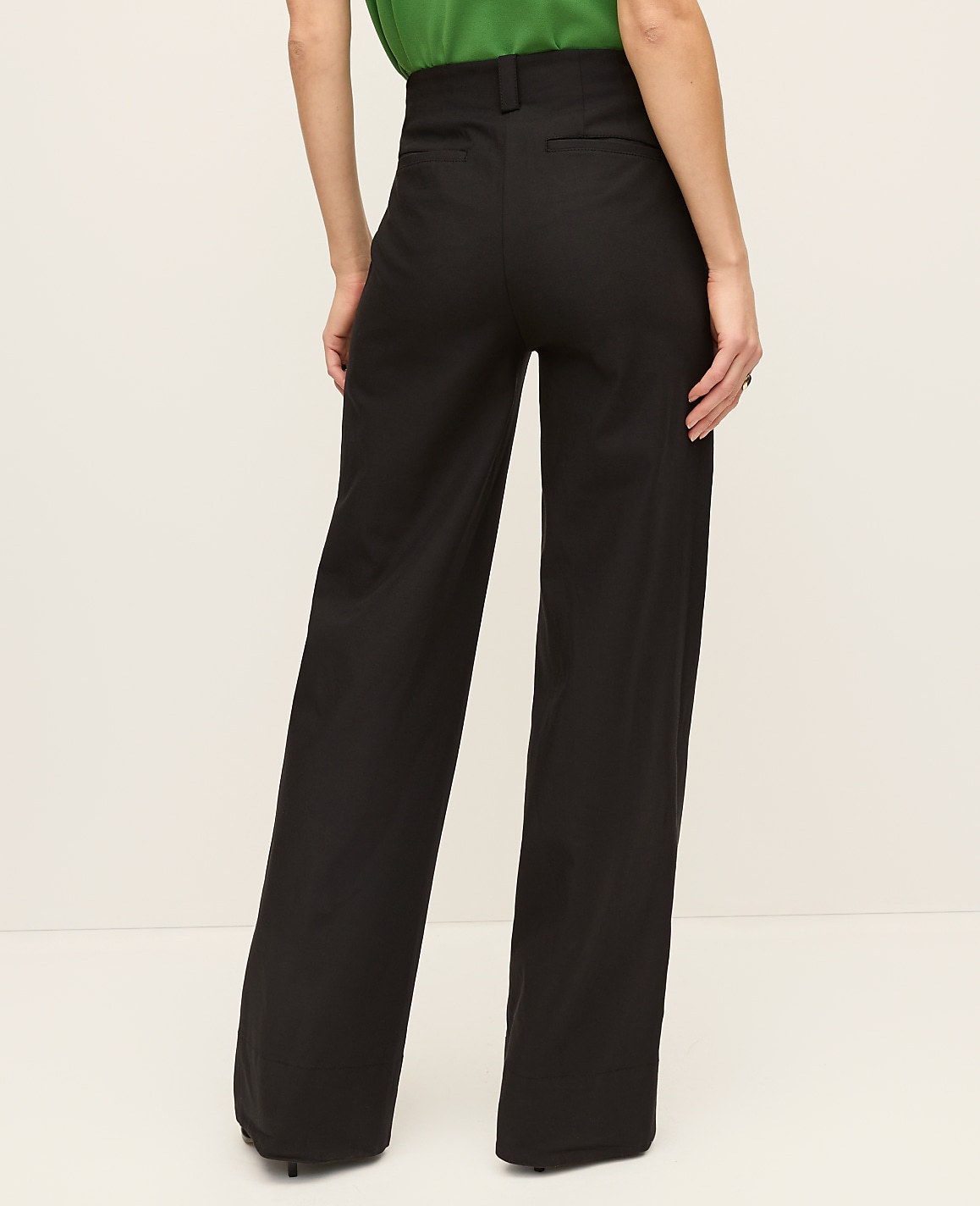 The Petite Modern Wide Leg Pant in Bi-Stretch