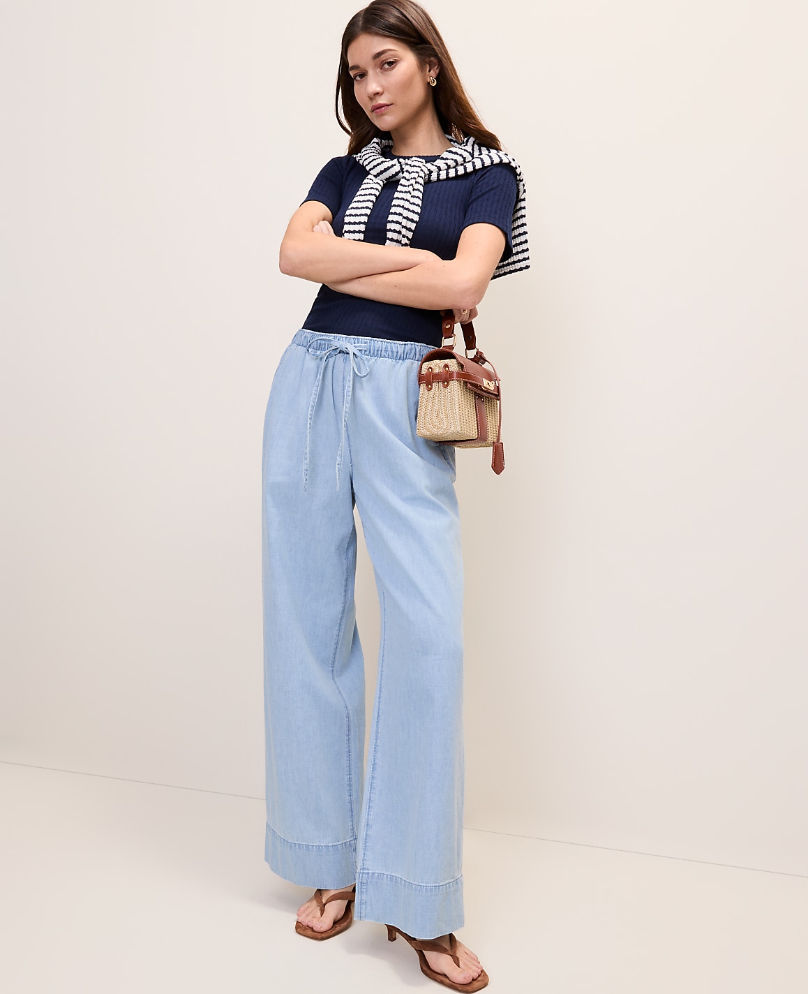 The Petite Relaxed Wide-Leg Jean