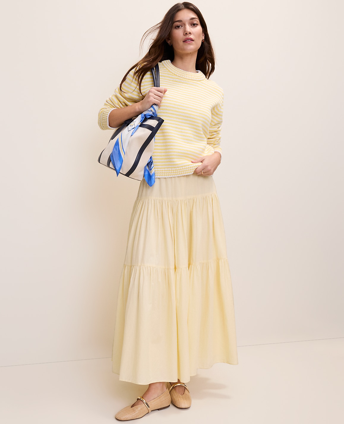 Weekend Tiered Full Skirt