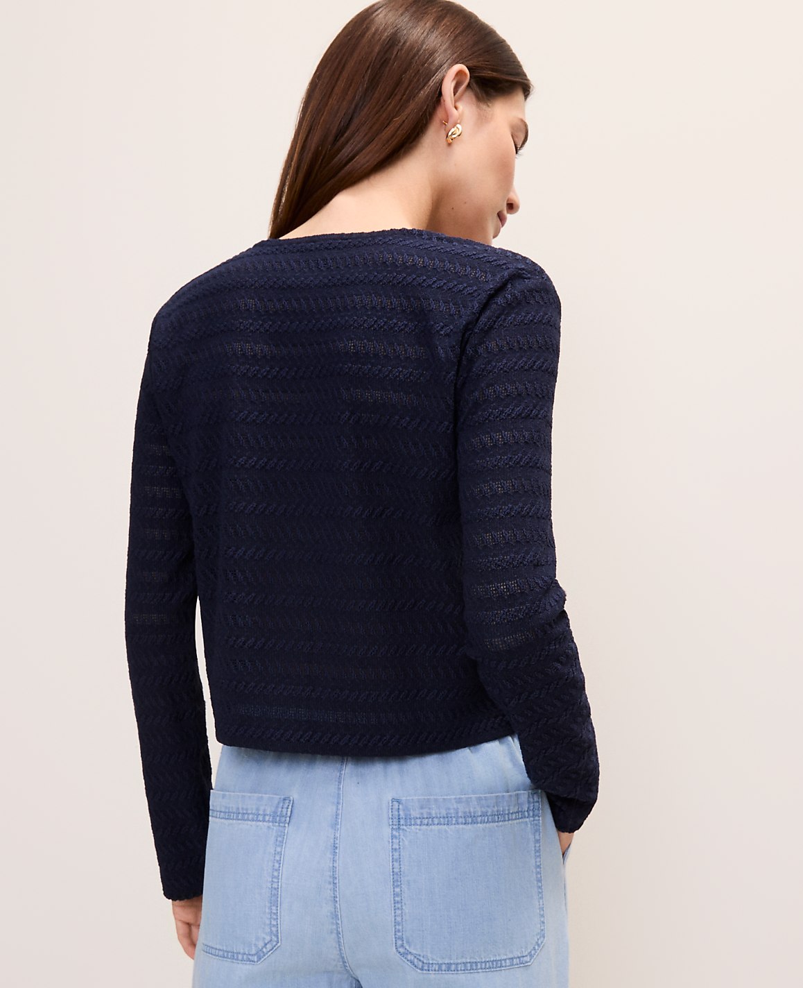 Textured Knit Cardigan