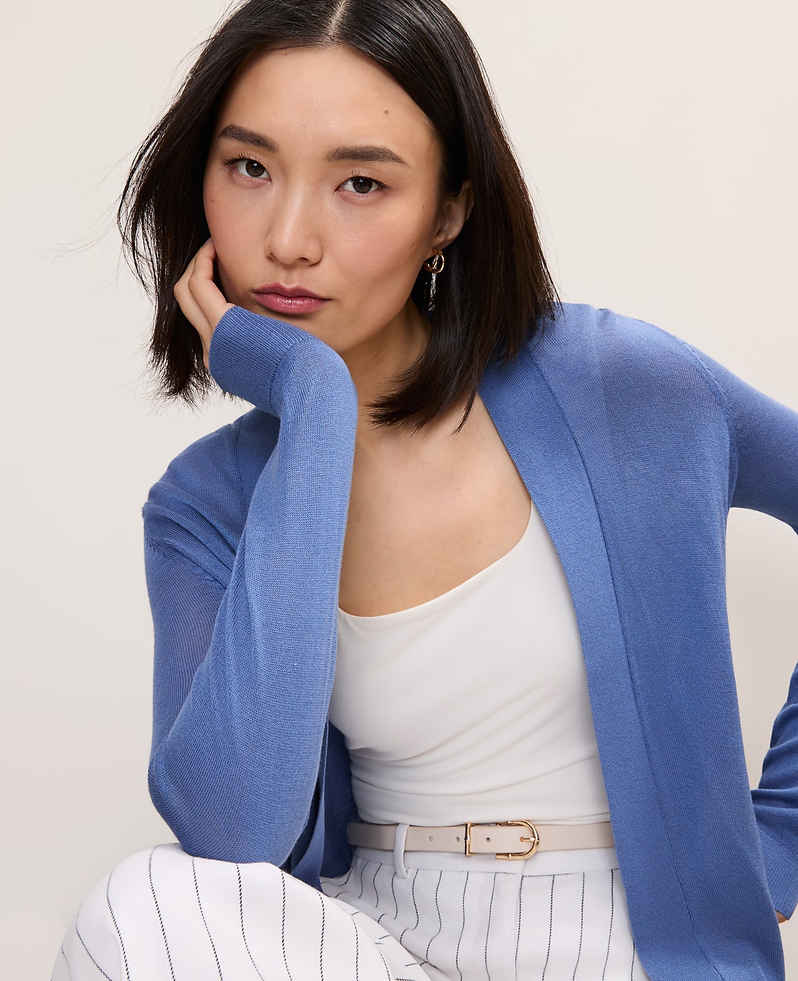 Essential Open Cardigan
