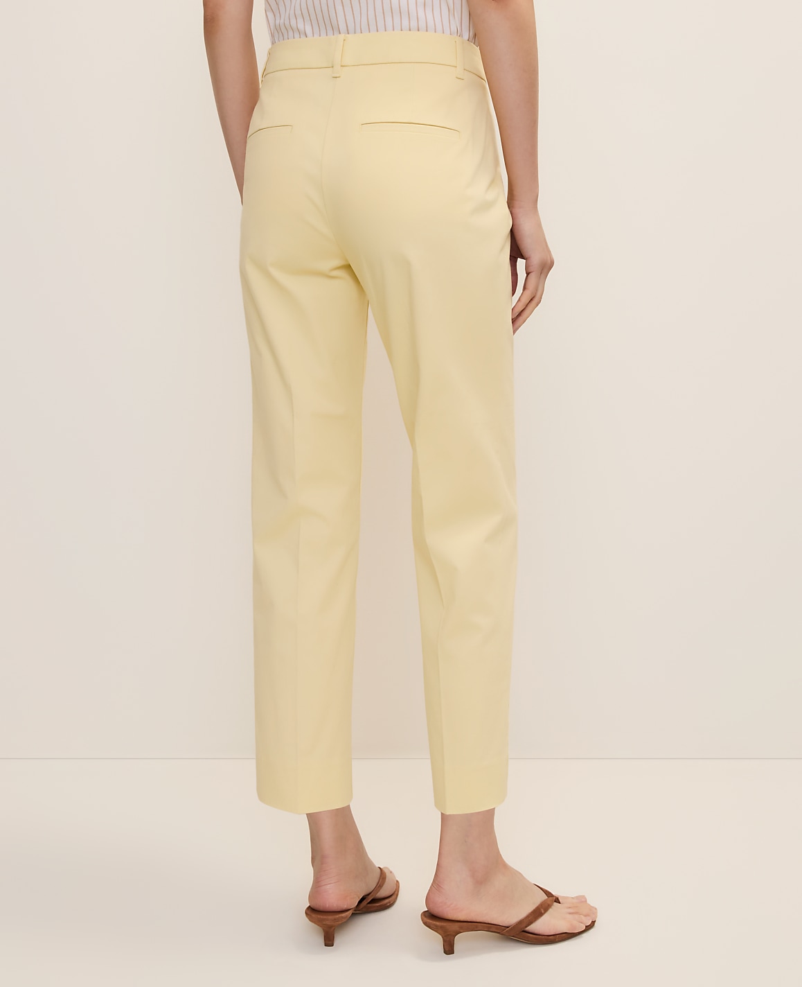The Petite Cotton Crop Pant