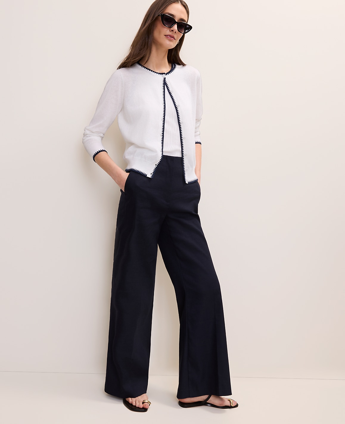 Tipped Ann Cardigan