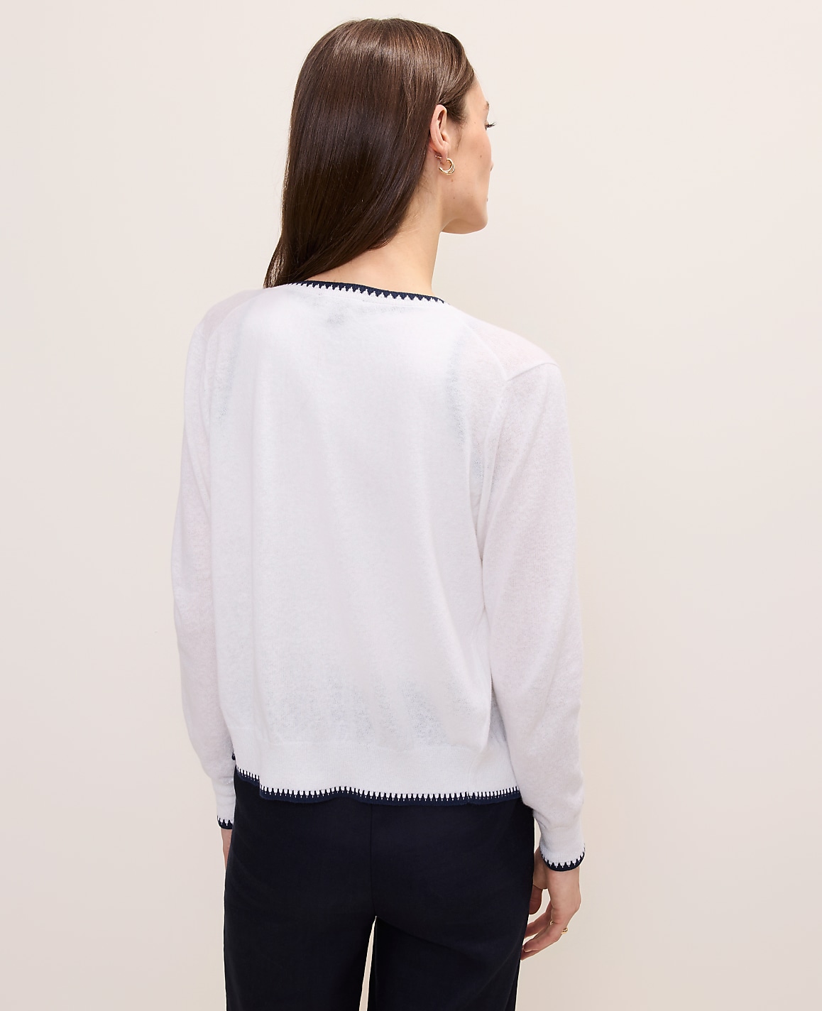 Tipped Ann Cardigan