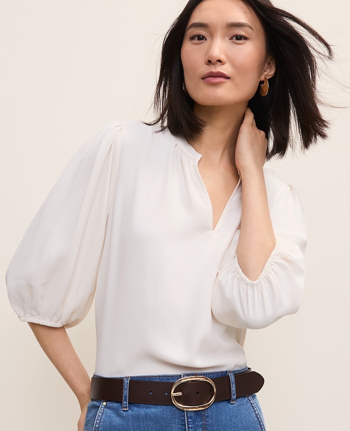 Puff Sleeve Blouse