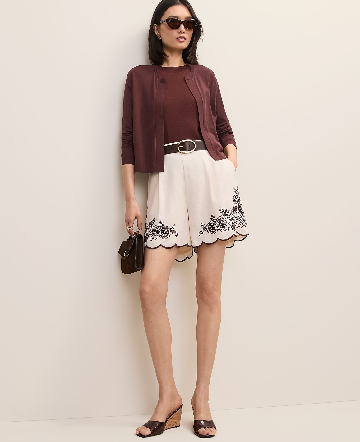 Open Crop Cardigan