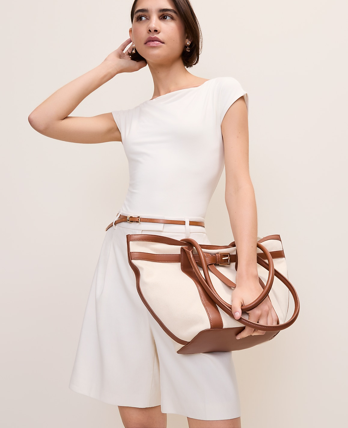 Petite Boatneck Top