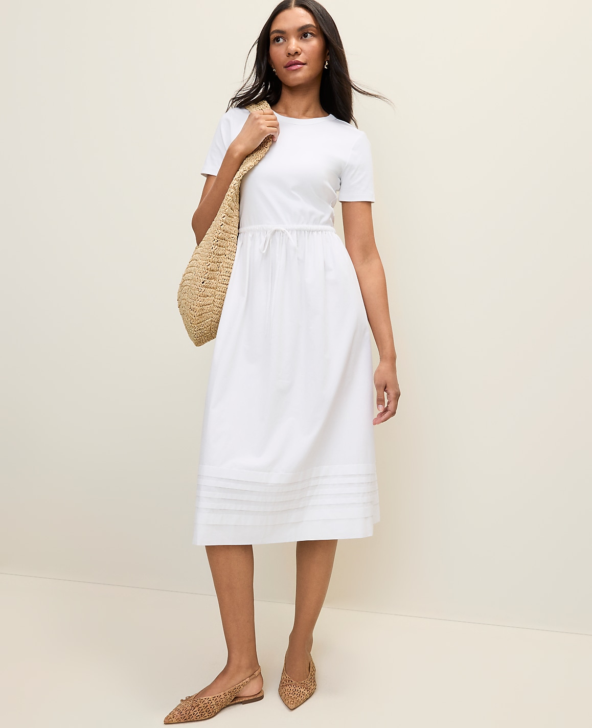 Oversized Raffia Tote