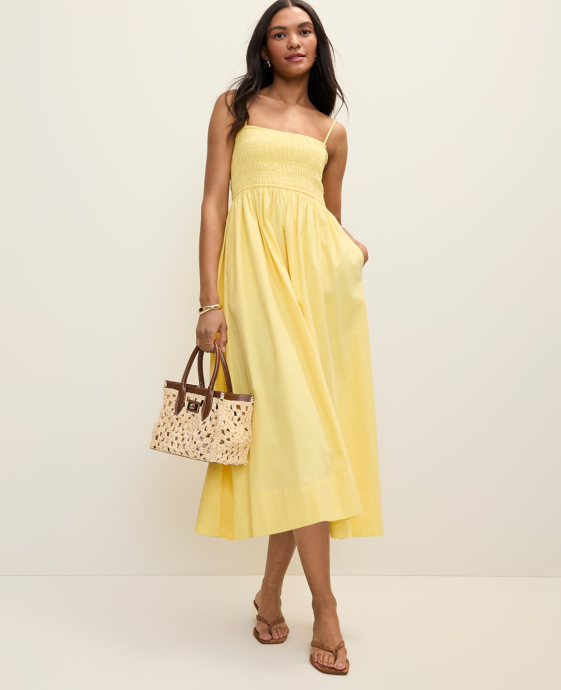 Woven Straw Tote