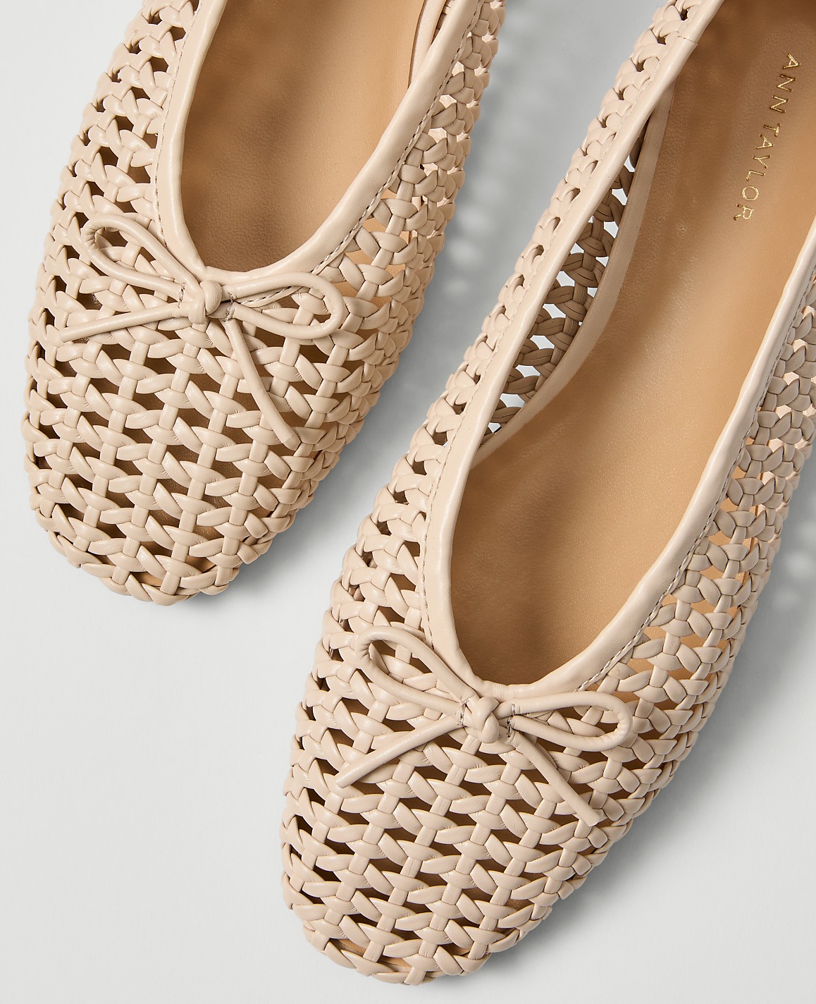 Weekend Woven Bow Ballet Flat