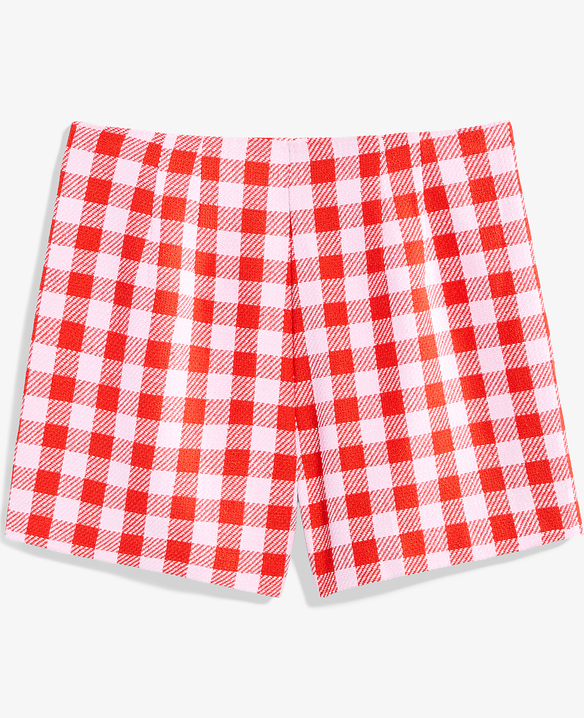 The Gingham Side Zip Short