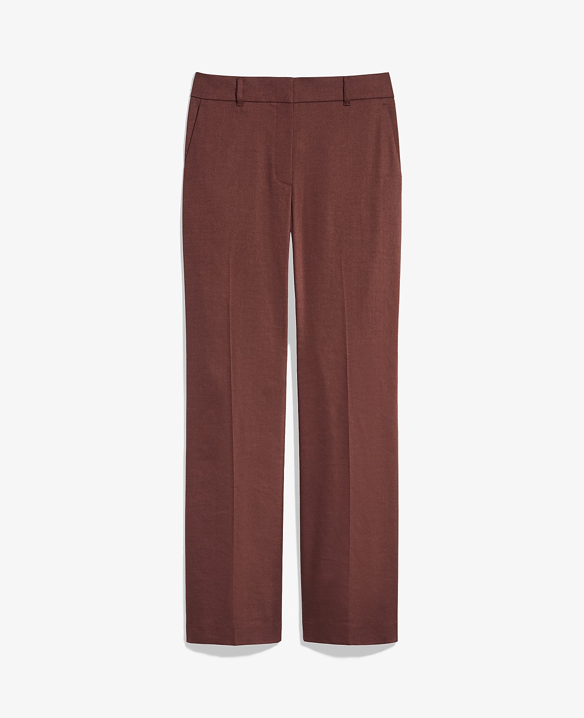 The Petite Flare Ankle Pant in Linen Blend