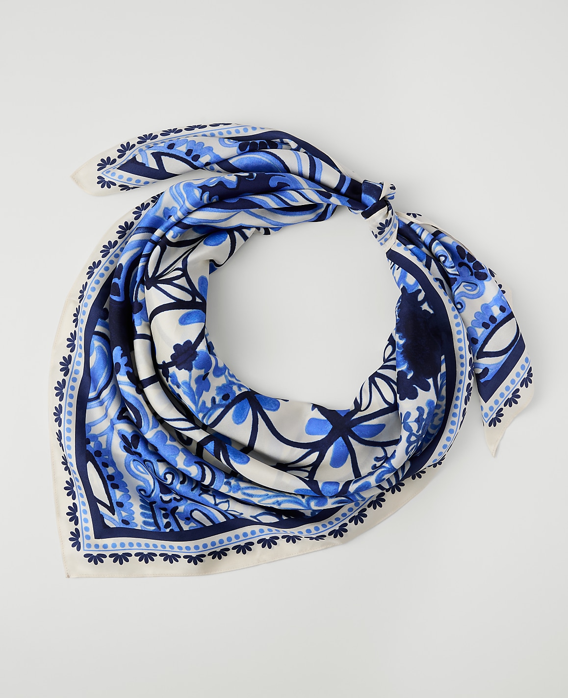 Paisley Silk Scarf