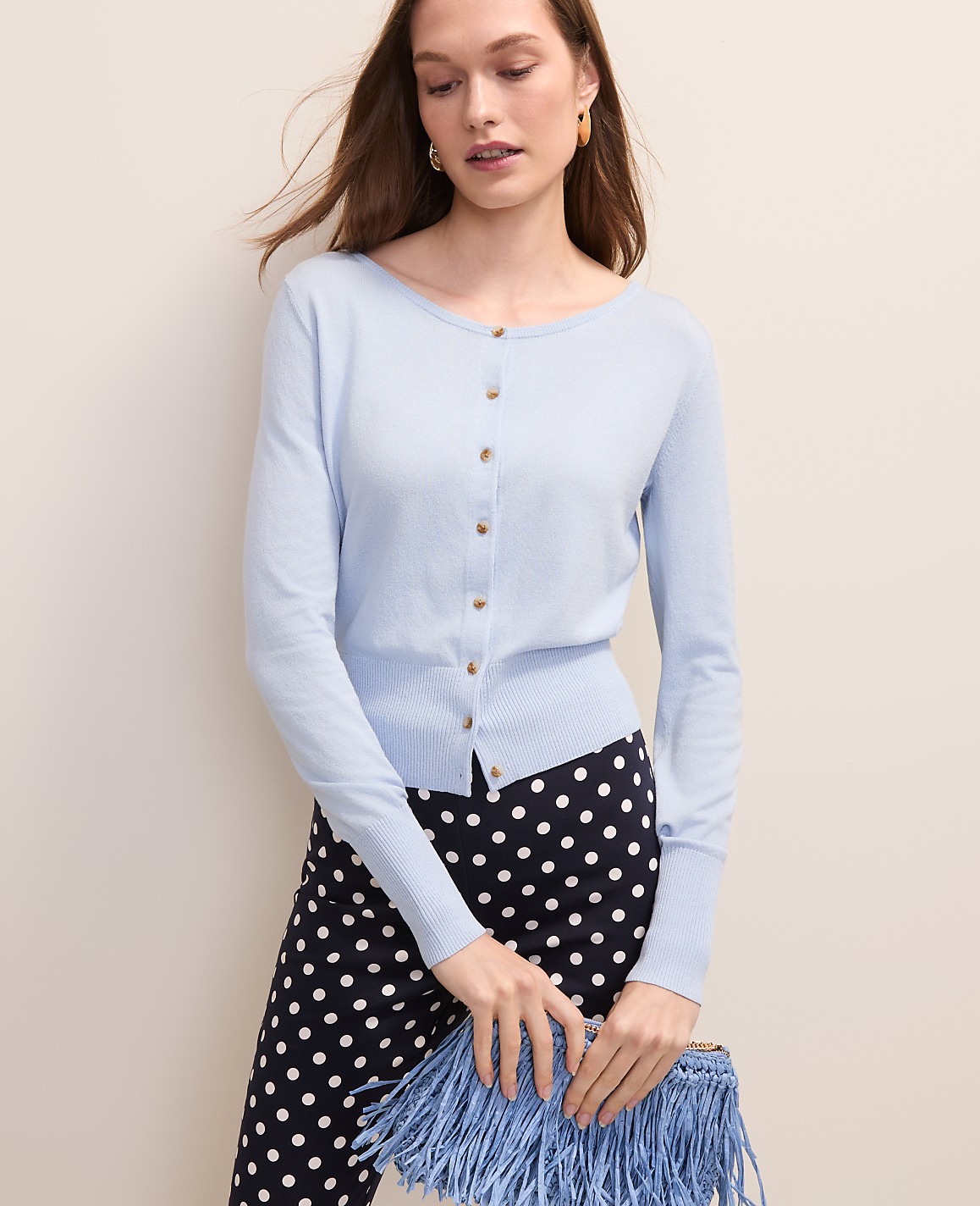 Scoop Neck Cardigan