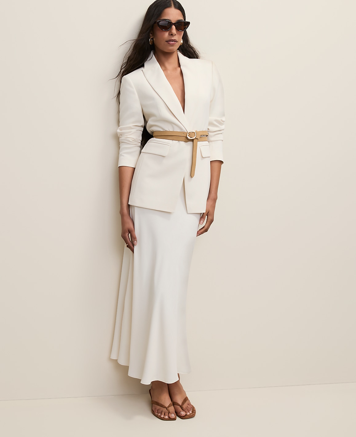 Suede Double Wrap Belt