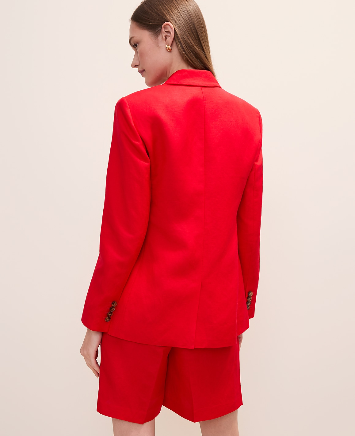 The Crosby Blazer in Linen Blend