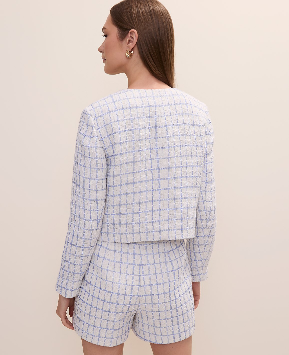 Patch Pocket Jacket in Tweed