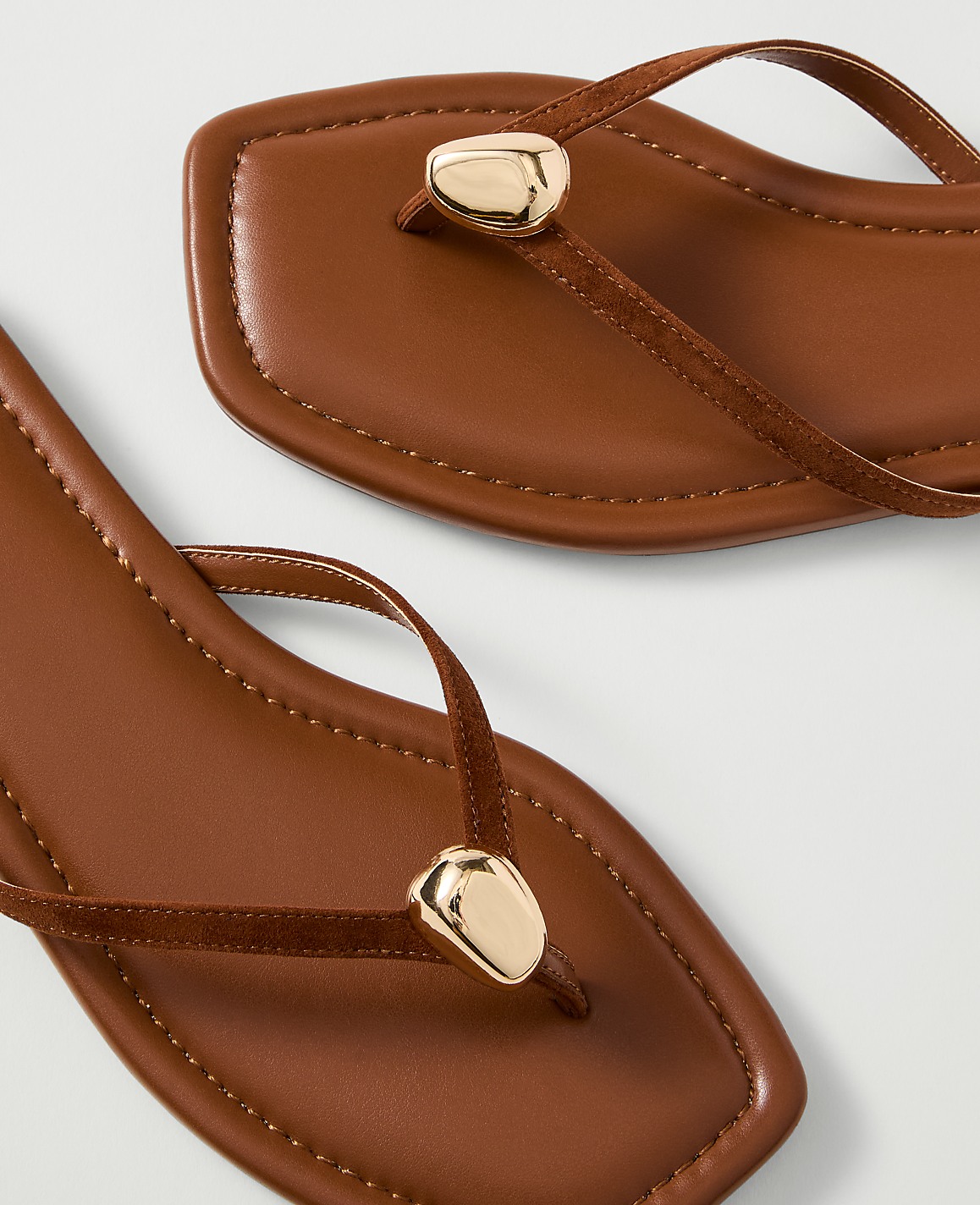 Suede Embellished Sandal
