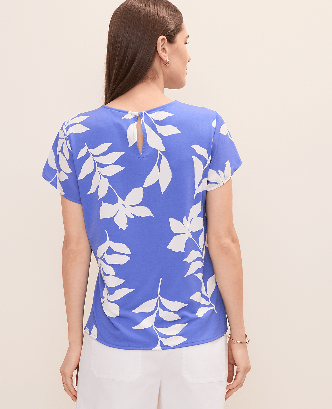Floral Crew Neck Tee