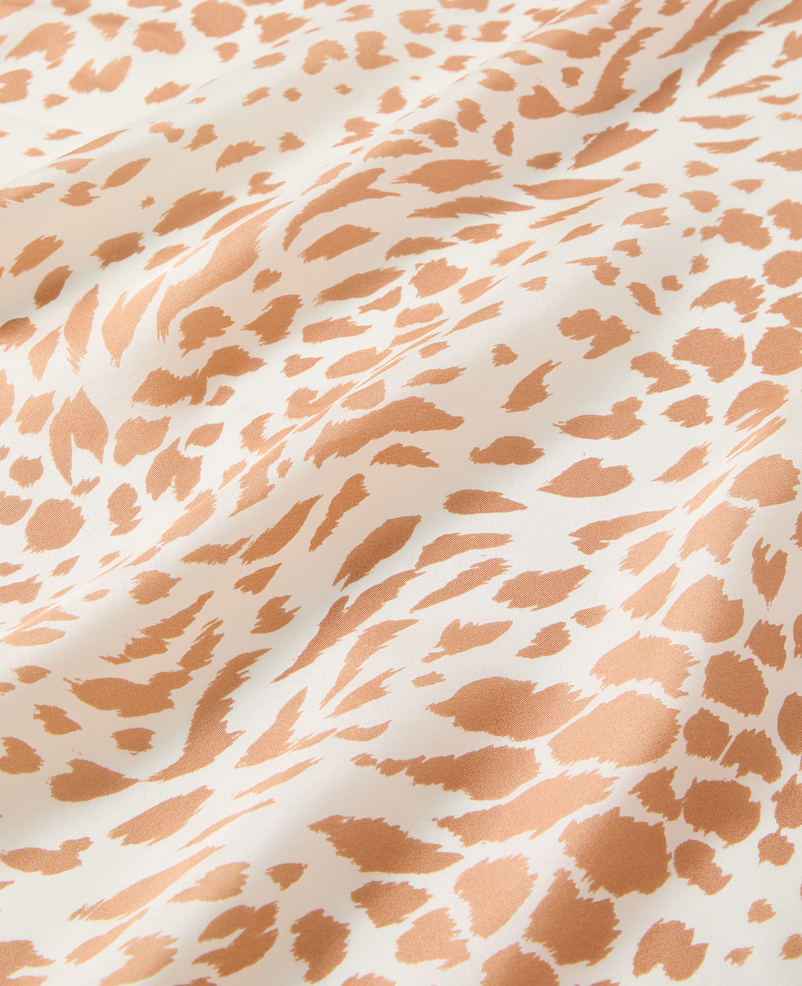 Animal Print Silk Scarf
