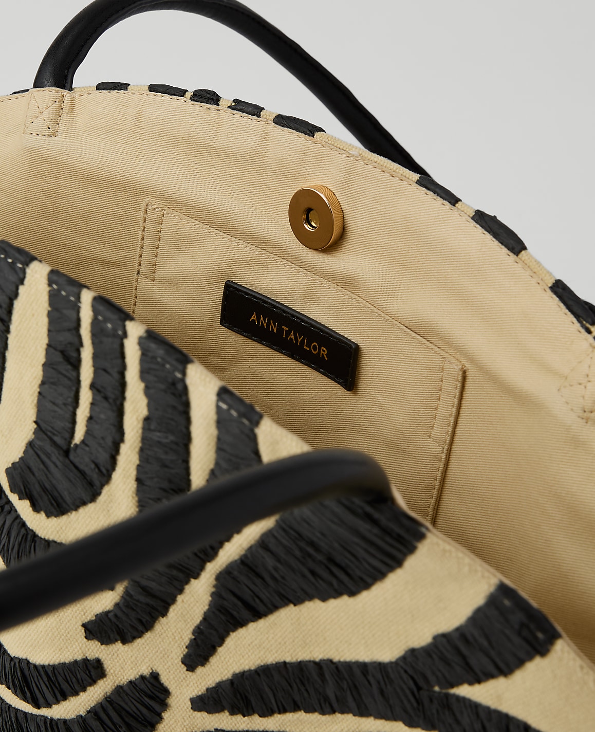 Zebra Print Tote