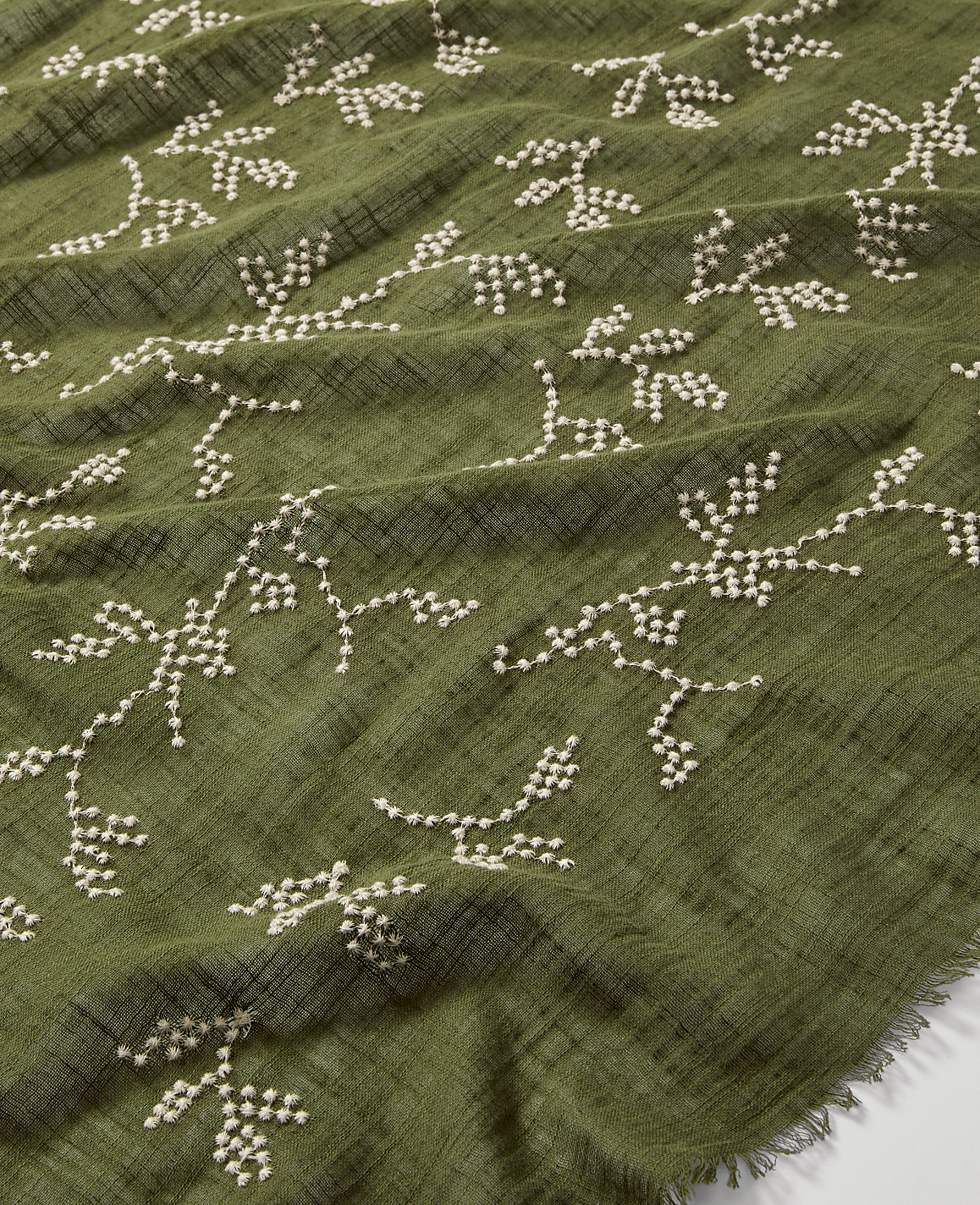 Embroidered Scarf