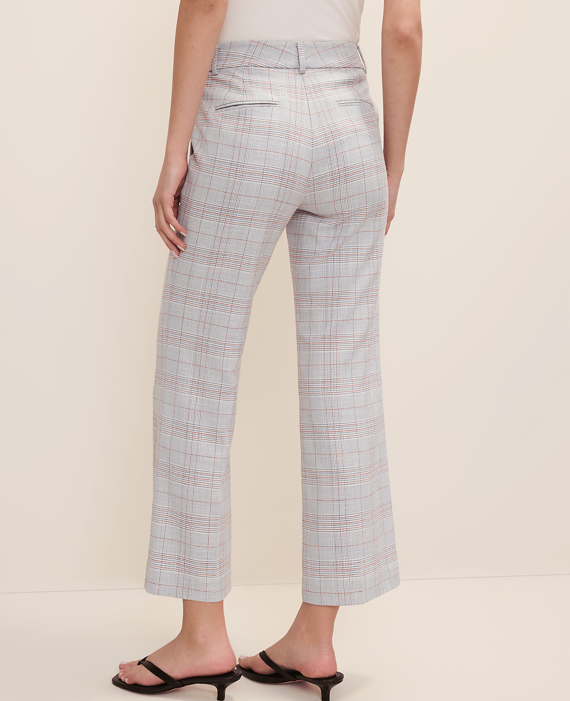 The Jayne Crop Trouser in Plaid