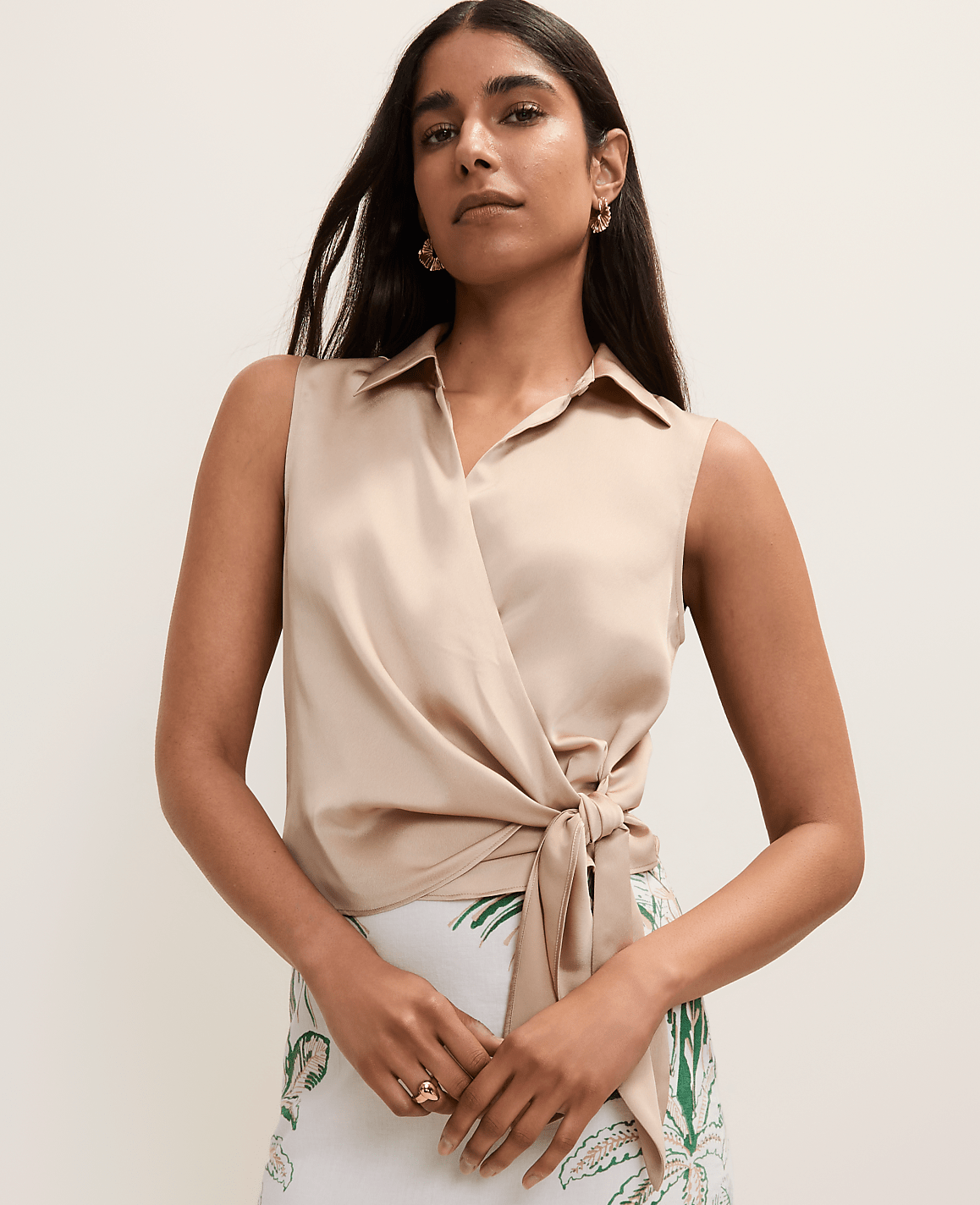 Tie Waist Blouse