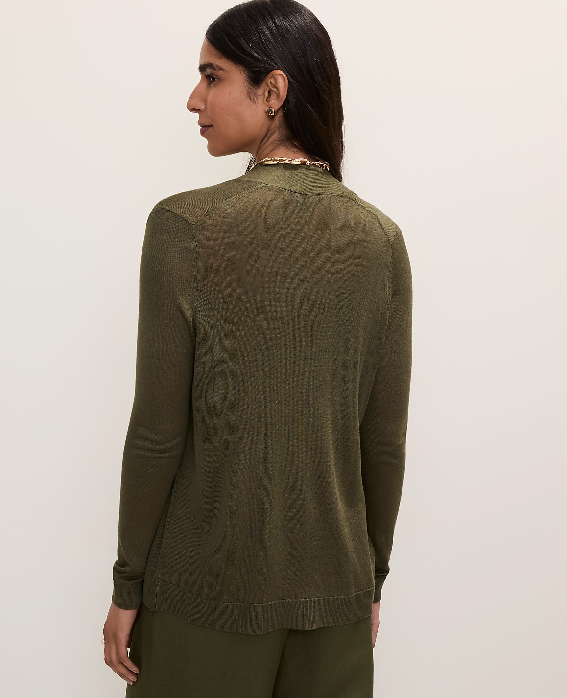 Essential Open Cardigan