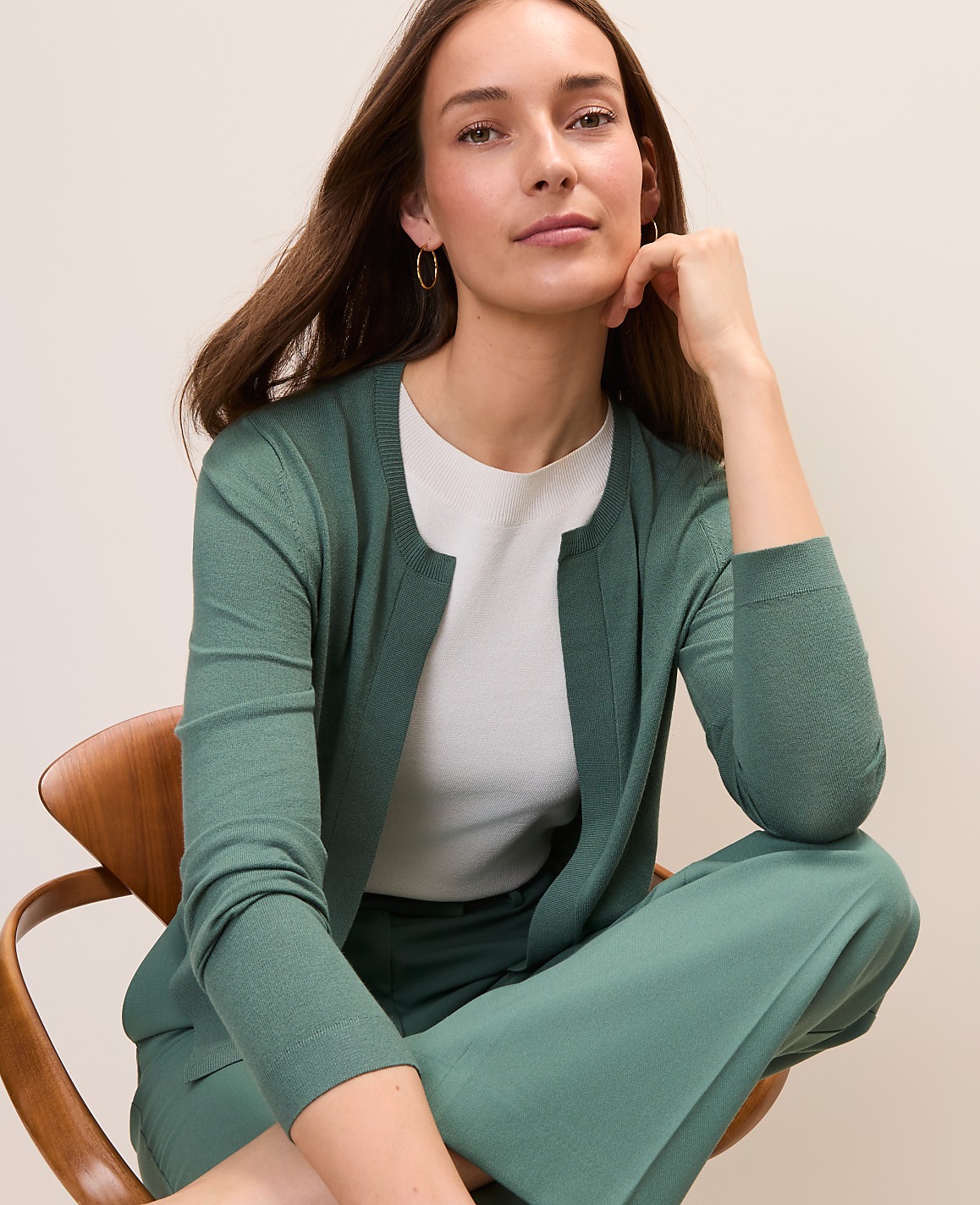 Open Crop Cardigan