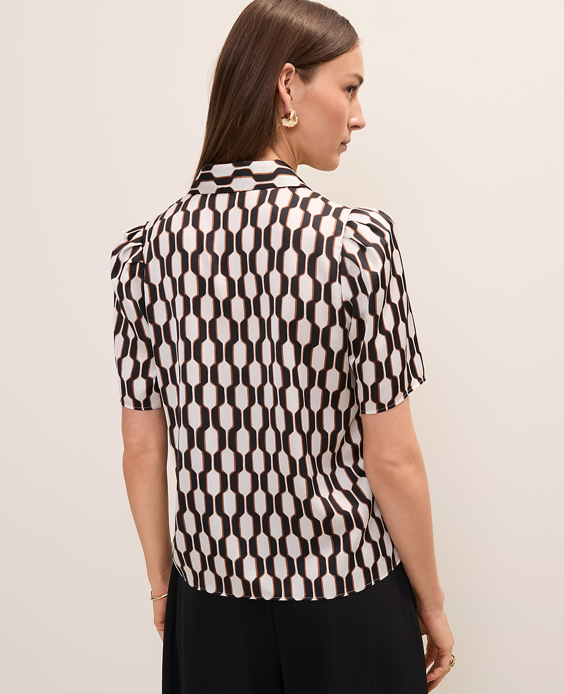 Geo Button Down Shirt
