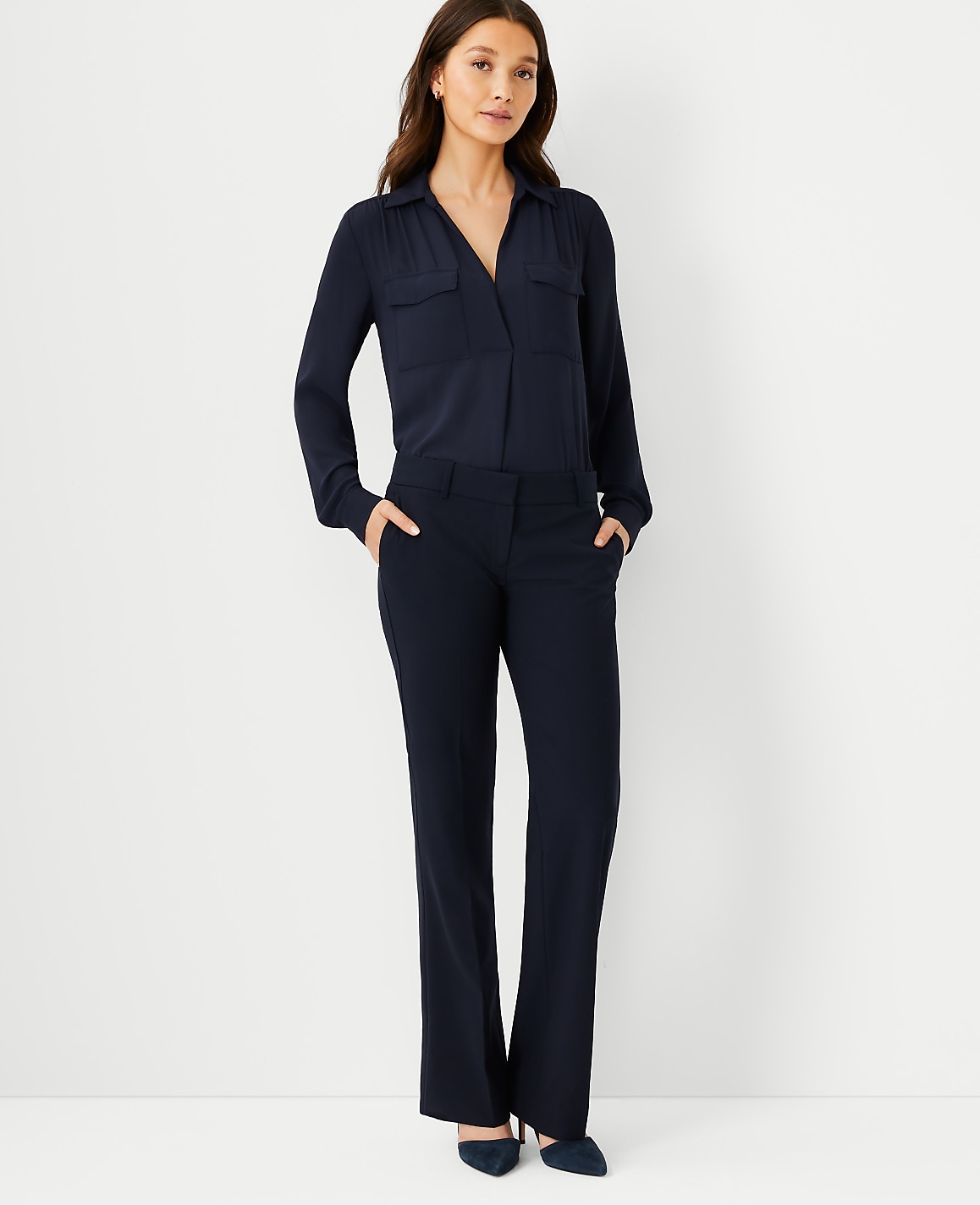 The Petite Trouser in Seasonless Stretch