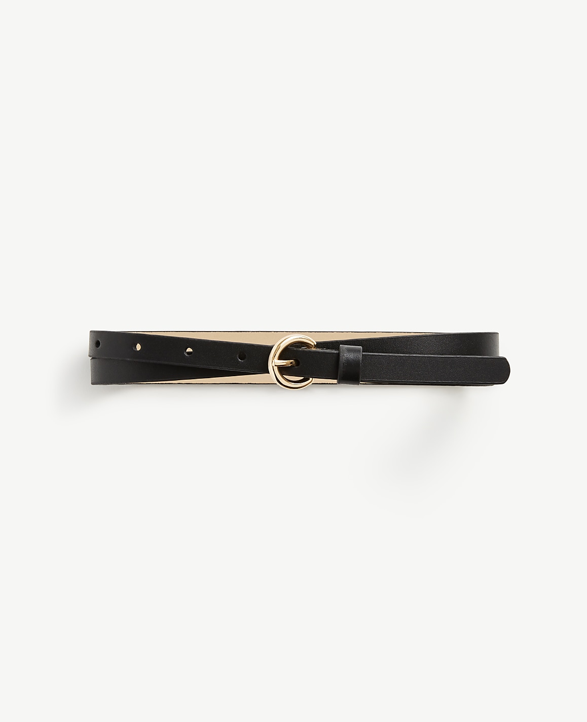 Skinny Leather Belt
