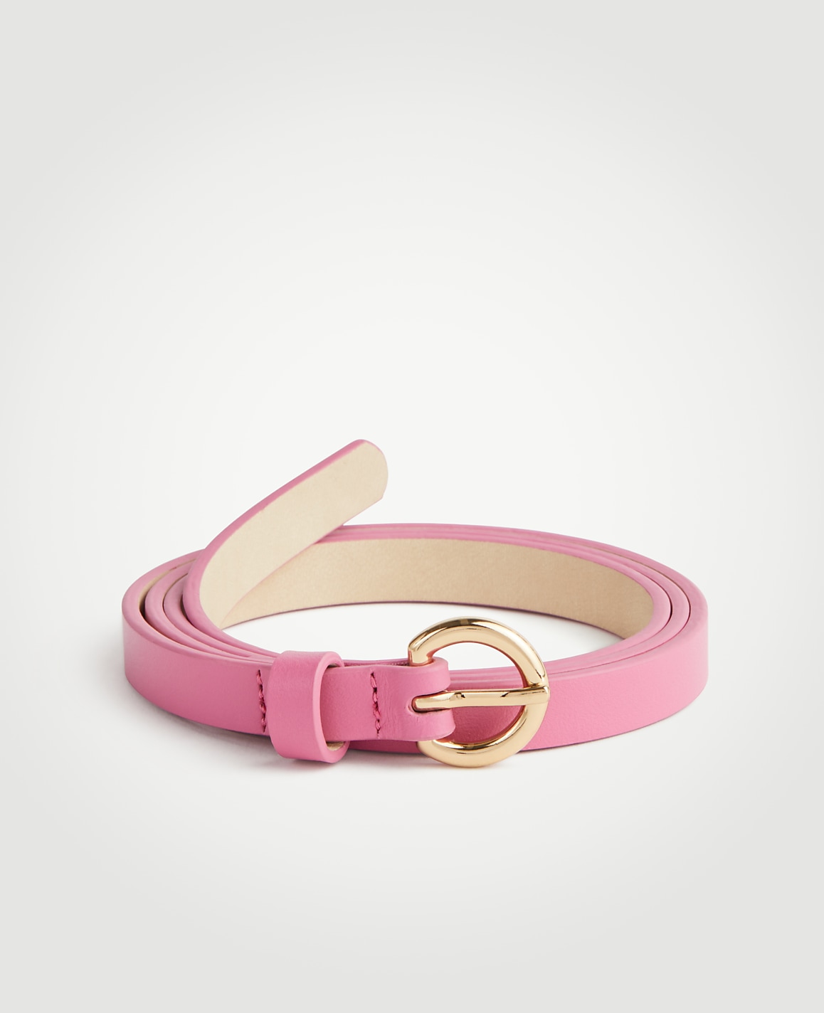 Skinny Leather Belt