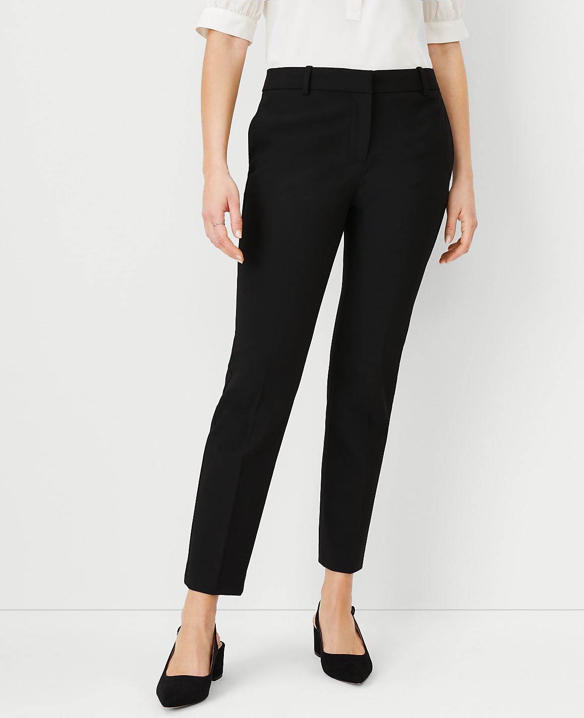 The Ankle Pant In Bi-Stretch &mdash; Curvy Fit