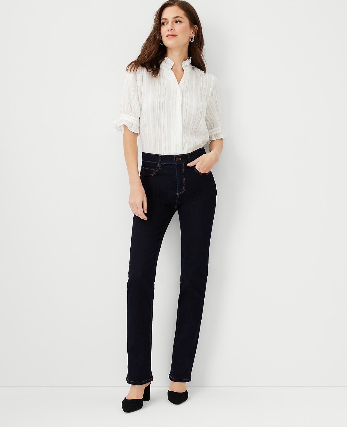 The Tall Boot Jean in Classic Rinse Wash