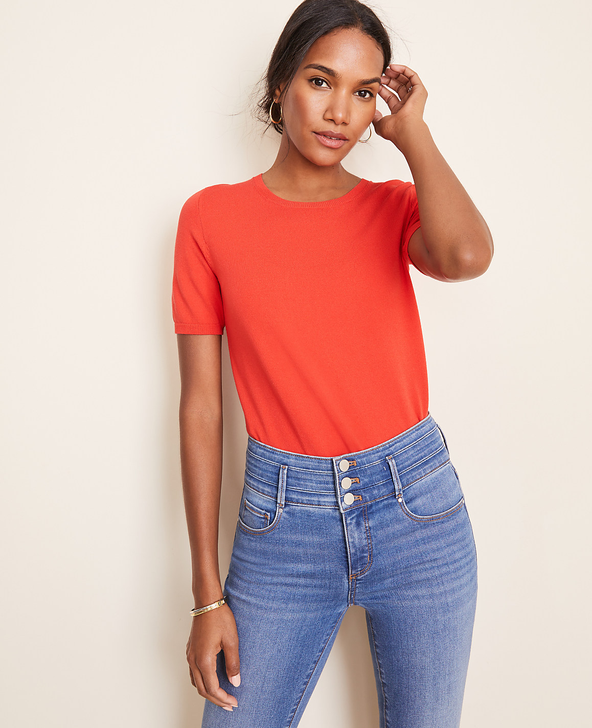 Petite Easy Sweater Tee