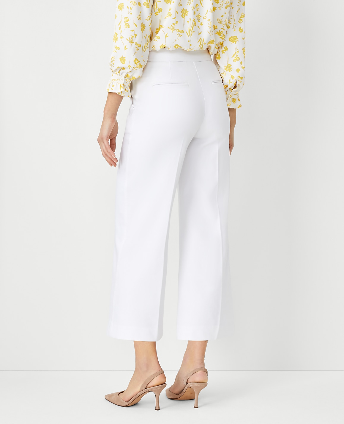 The Kate Wide Leg Crop Pant