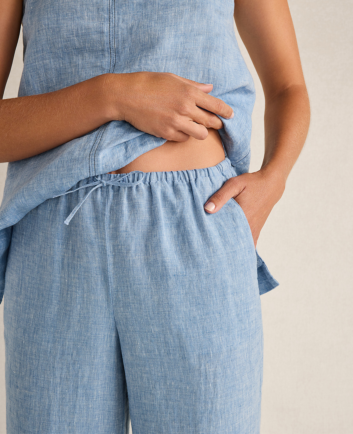 Haven Well Within Linen Slim Pants