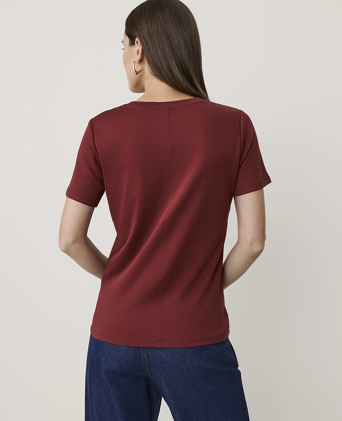 Petite Weekend Crew Neck Tee