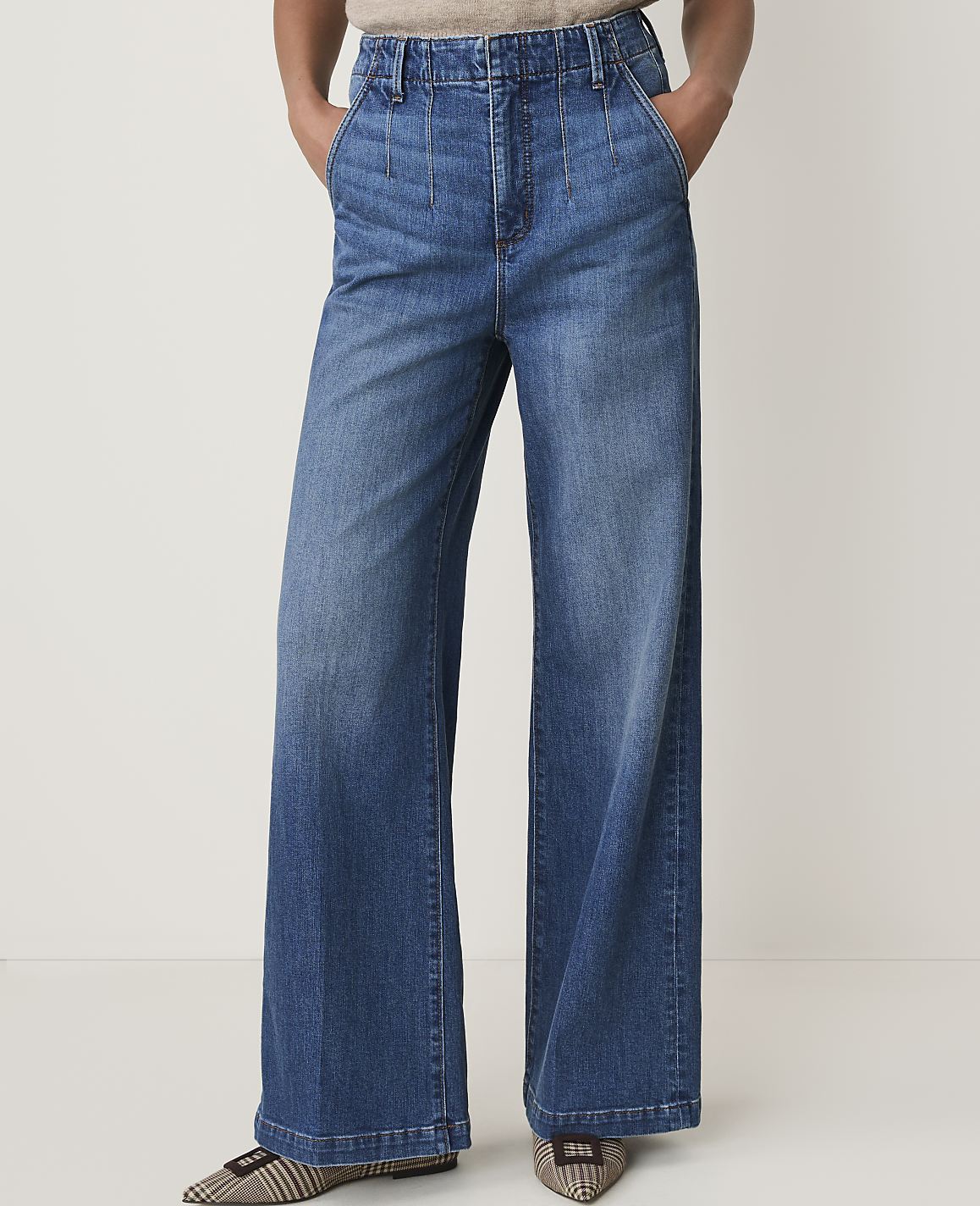 The Petite Darted Waist Trouser Jean